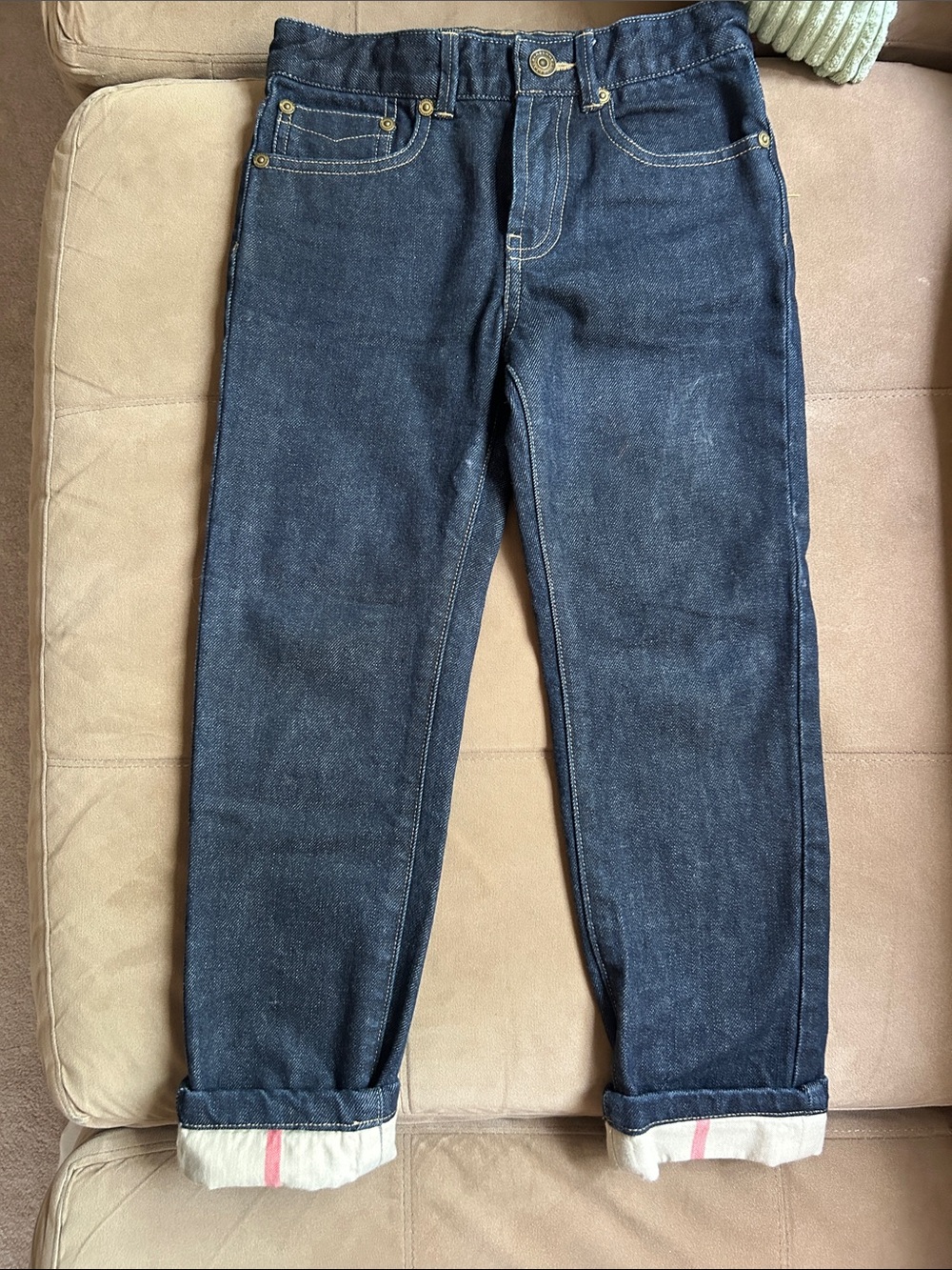 Boys Burberry mini priestley jeans